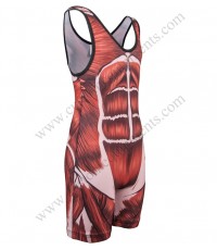 Men Wrestling Singlet