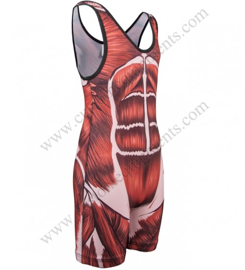 Men Wrestling Singlet