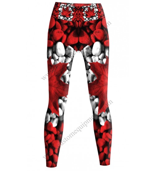 Canada Flag Tights