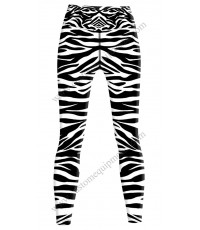 Zebra Lycra Tights