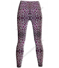 Pink Leopard Tights