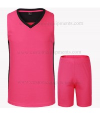 Pink Basketball Uniforms