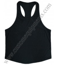 Black Gym Singlet