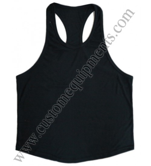 Black Gym Singlet