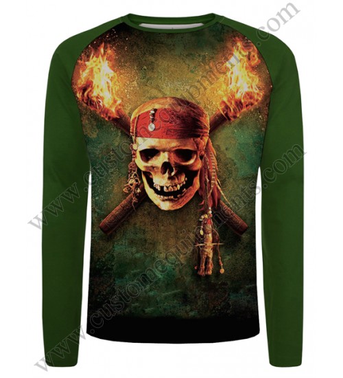 Skull Green Shirts